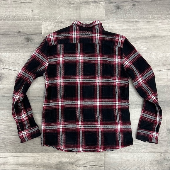 🔥 ONLY & SONS Flannel / Plaid Button Up Shirt - Picture 11 of 15